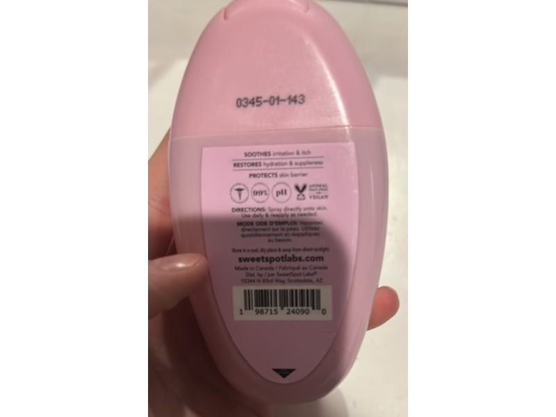 Sweet Spot Labs Moisture Replenishing Mist, Fragrance-Free, 1.69 fl oz/50 mL