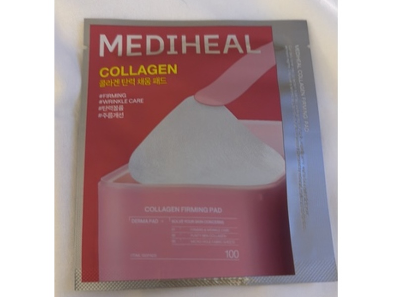Mediheal Collagen Firming Pad, 170 mL, 100 Count