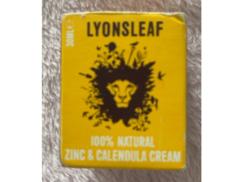 Lyonsleaf Zinc & Calendula Cream, 30 mL