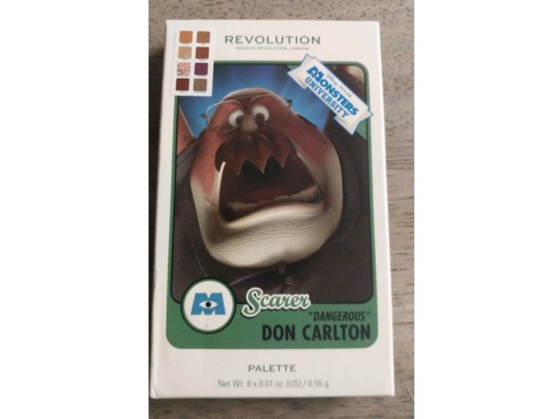 Revolution Monster University Eyeshadow Palette, Scarer, 0.01 oz/0.55 g