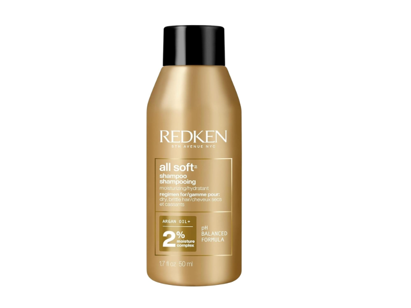 Redken All Soft Shampoo, 1.7 fl oz/50 mL