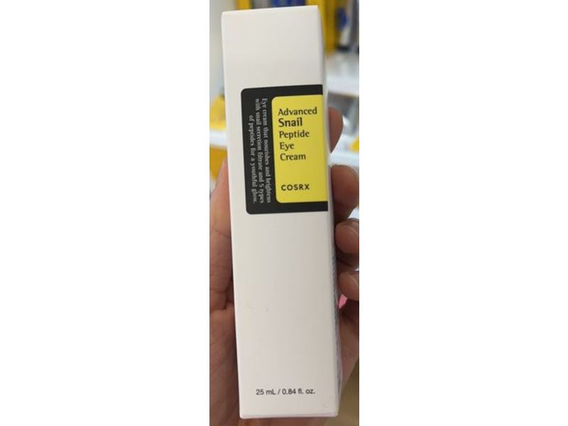 Cosrx Advanced Snail Peptide Eye Cream, 0.84 oz/25 mL