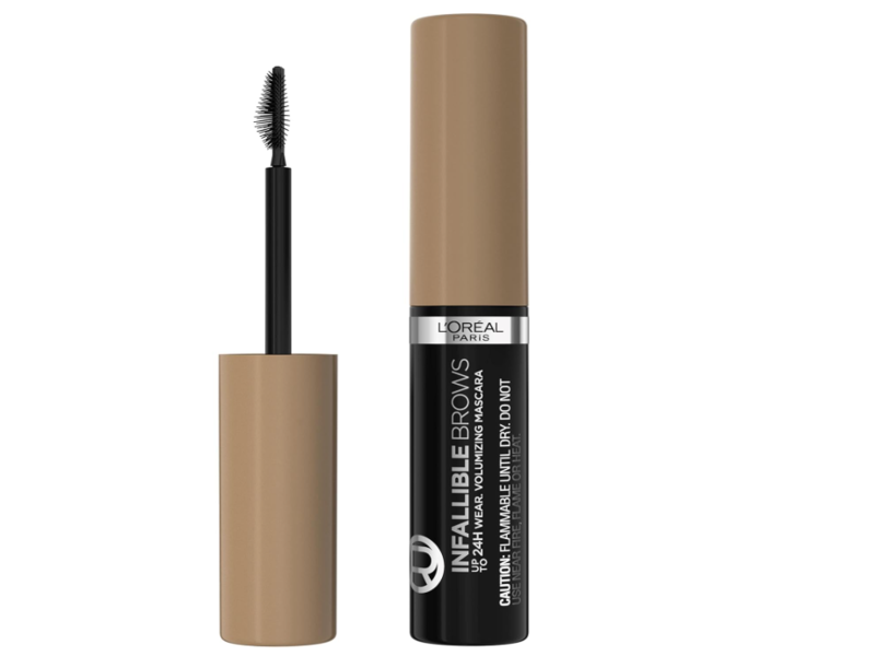 L'Oreal Paris Infallible Brows Volumizing Mascara, 7.0 Blonde, 0.13 fl oz