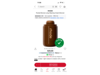 Rhode Bronze Long-Wearing Cream Bronzer, Sunbed, 0.18 oz/3 g - thumbnail 2