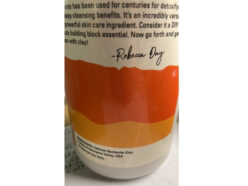 Soap Girl Sodium Bentonite Clay Face Mask, 32 oz/907 g