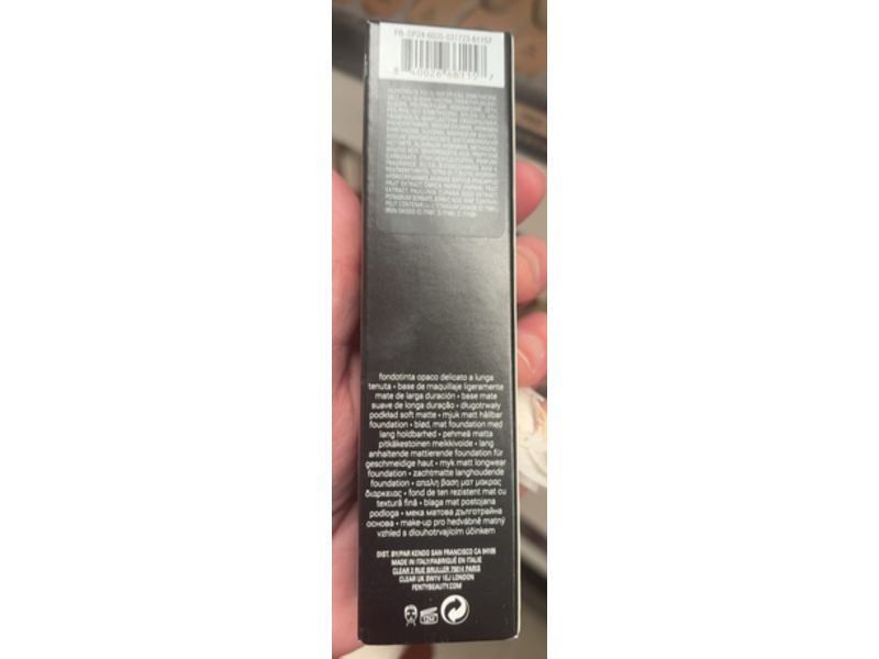 Fenty Beauty by Rihanna Pro Filt’r Soft Matte Longwear Foundation, 125, 1.08 fl oz/32 mL