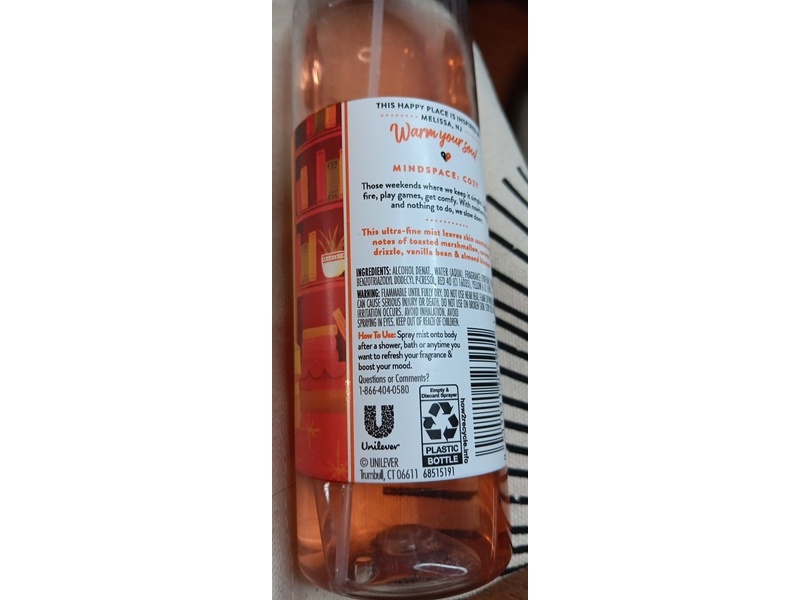 Find Your Happy Place Fine Fragrance Mist, Lazy Weekends, 8 fl oz