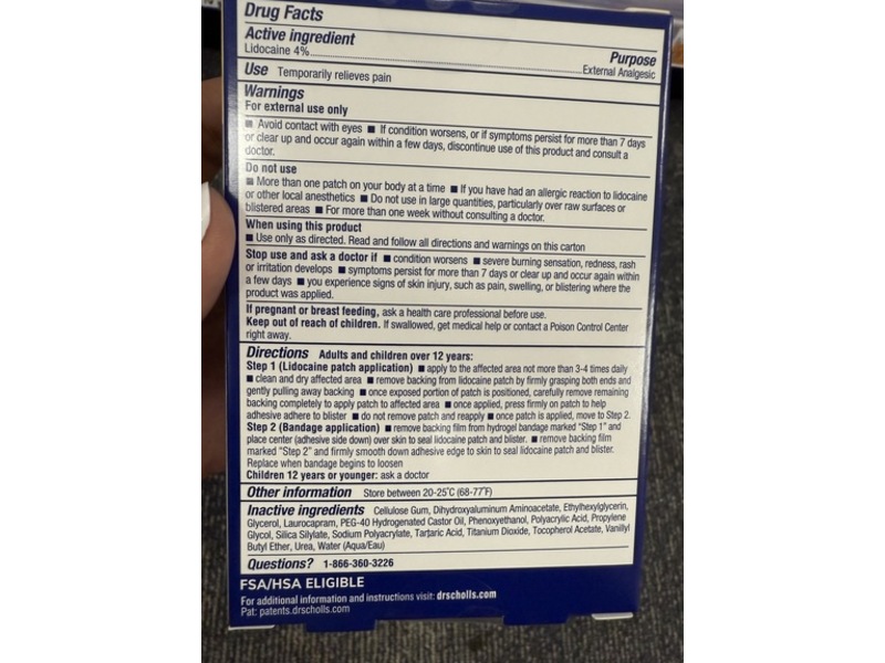 Dr. Scholl's Blister Pain Relief Kit,