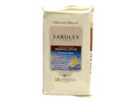 Yardley London Disposable Washcloths, Aloe Vera, Chamomile & Vitamin E, 18 Count - thumbnail 3