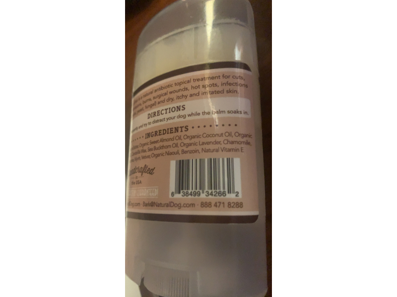 Natural Dog Company Skin Soother Healing , 2 oz/59 mL