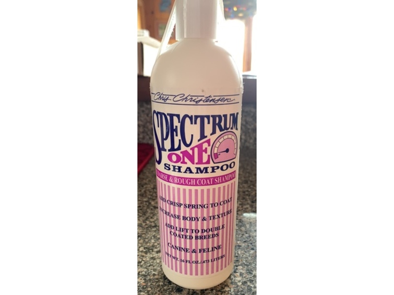 Chris Christensen Spectrum One Dog Shampoo, 16 fl oz/473 L