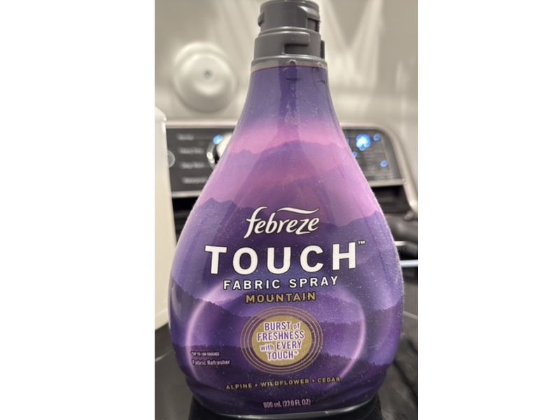 Febreze Touch Fabric Refresher Spray, Mountain, 27 fl oz/800 mL