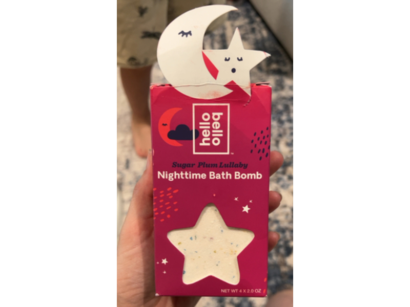 Hello Bello Sugar Plum Lullaby Night Bath Bombs, 2 oz