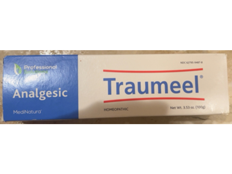 MediNatura Traumeel Ointment Topical Pain Relief, 3.53 oz/100 g