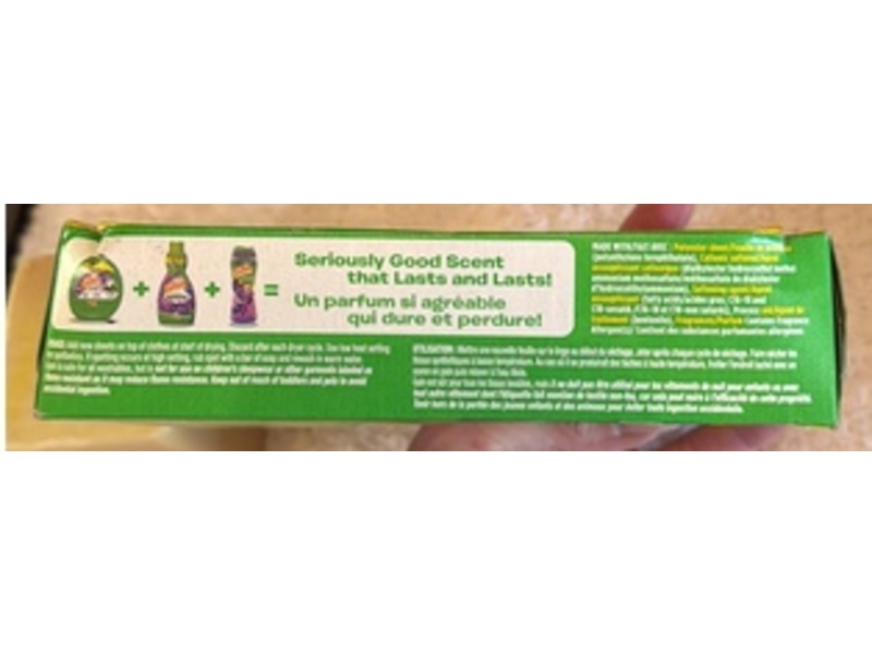 Gain Fabric Softener Dryer Sheets, Moonlight Breeze, 60 Sheets