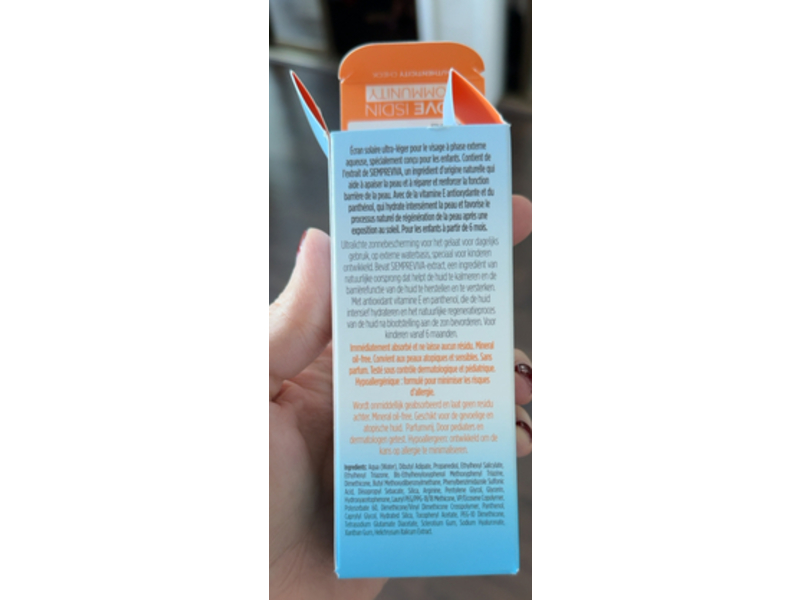 ISDIN Fotoprotector Pediatrics Fusion Water Sunscreen, SPF 50, 50 mL