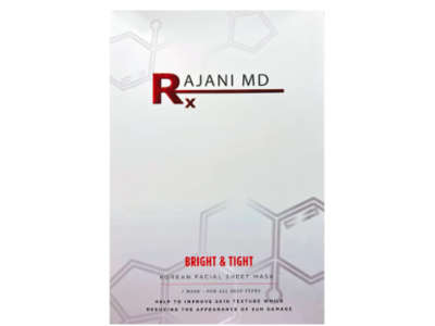Rajani Md Korean Facial Sheet Mask, Bright & Tight, 1.01 fl oz/30 mL