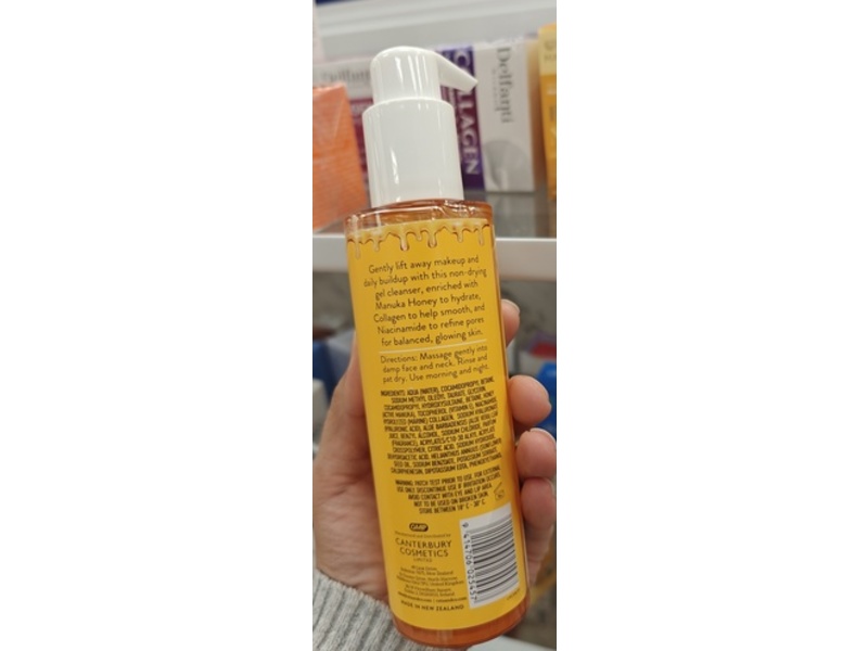 Rata & Co Gel Cleanser, Manuka Honey, 7.05 oz/200 g