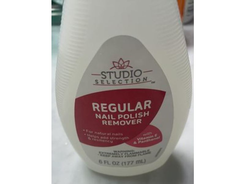 Studio Selection Regular Nail Polish Remover, 6 fl oz/177 mL