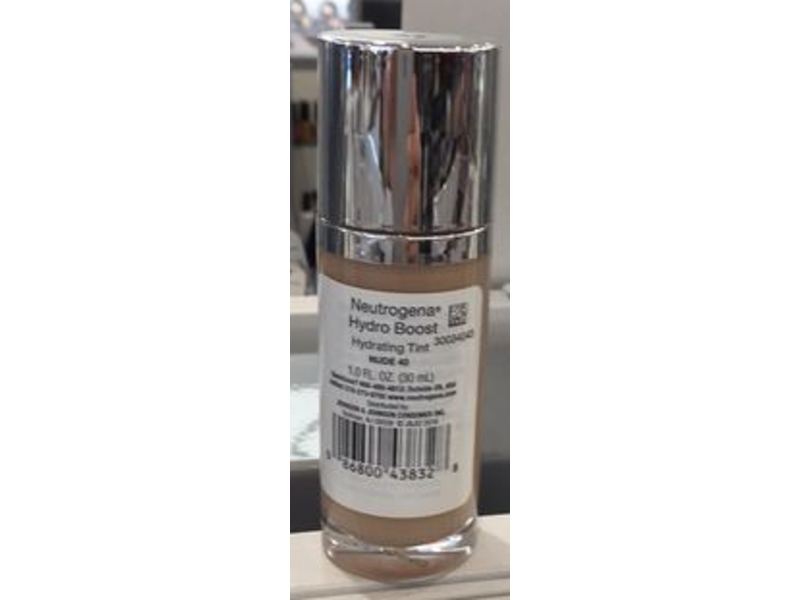 Neutrogena Hydro Boost Hydrating Tint, Nude, 1.0 fl oz/30 mL