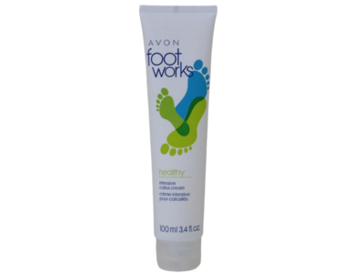 Avon Foot Works Healthy Intensive Callus Cream, 3.4 fl oz/100 mL
