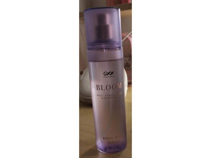OXX Fragrance Bloom Body Mist, Rose + Sandalwood & Patchouli, 150 mL