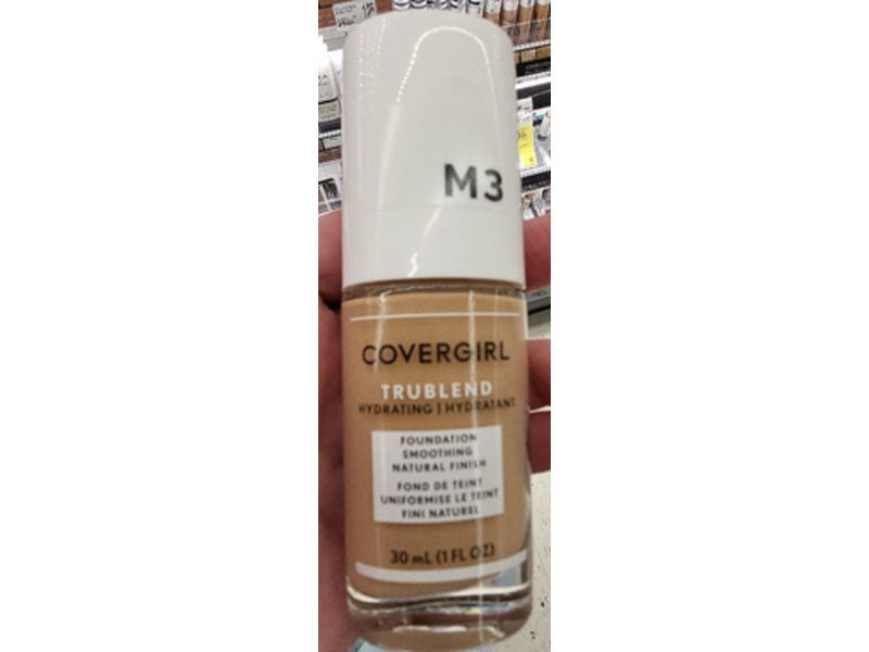Covergirl Trublend Hydrating Foundation, M3 Golden Beige, 1 fl oz/30 mL