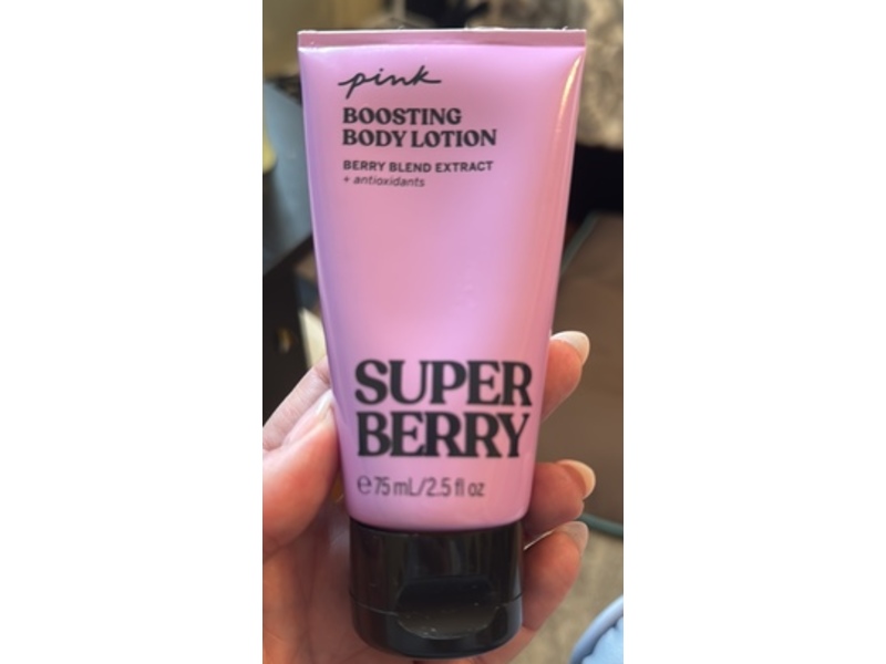 Pink Boosting Body Lotion, Super Berry, 2.5 fl oz/75 mL