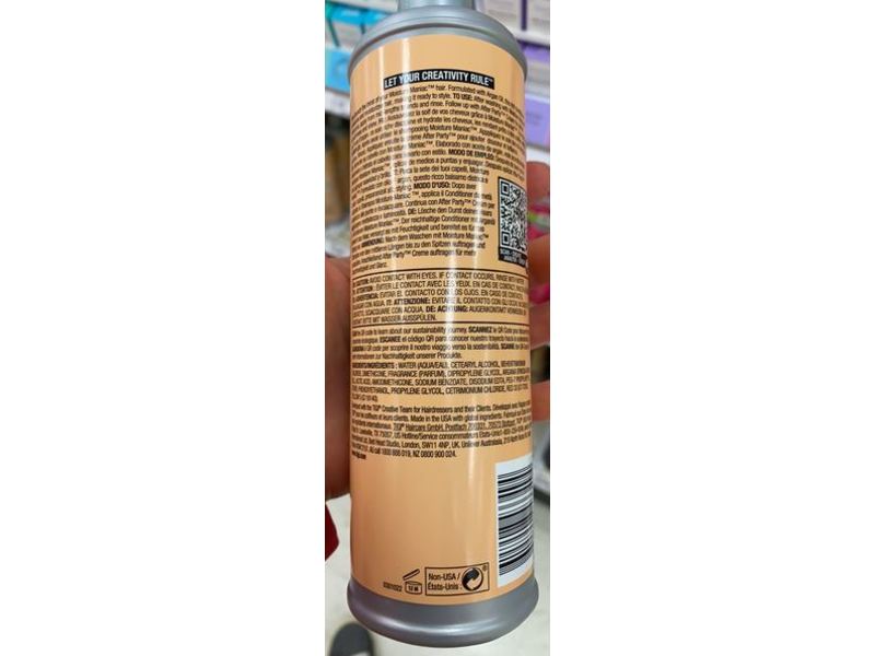 Bed Head Tigi Moisture Maniac Moisturizing Conditioner, Tropic Bliss, 13.53 fl oz/400 mL