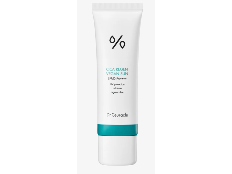 Dr. Ceuracle Cica Regen Vegan Sun, SPF 50 PA++++, 1.69 fl oz/50 mL