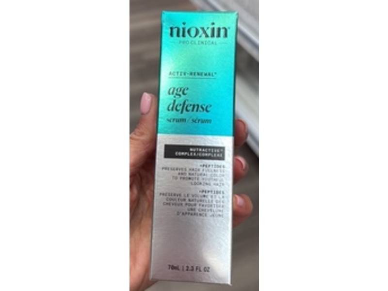 Nioxin Activ - Renewal Age Defense Serum, 2.3 fl oz/70 mL