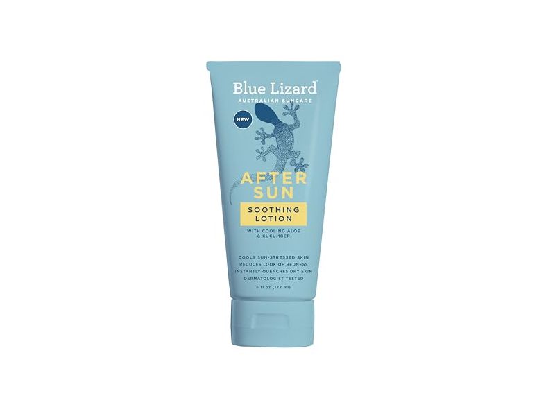 Blue Lizard After Sun Soothing Lotion with Cooling Aloe & Cucumber, 6 fl oz/177 mL