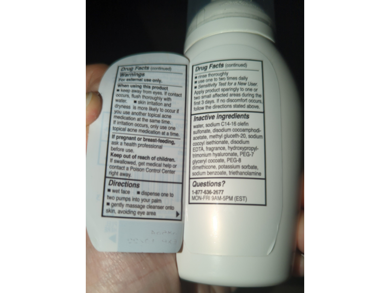 Oxy Total Care Creamy Facial Cleanser, 5 fl oz/148 mL