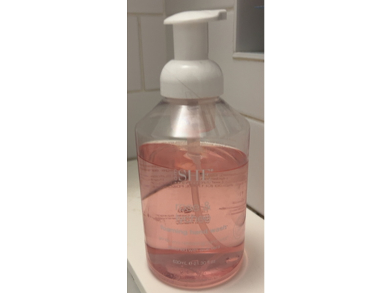 Om She Aromatherapy Foaming Hand Wash, Rose & Lychee, 21.30 fl oz/630 mL