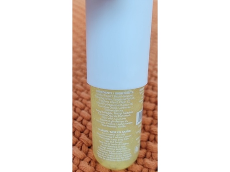 Solo En Ibiza Shimmer Fragrance Body Mist, Toledo Tango, 1.02 fl oz/30 mL