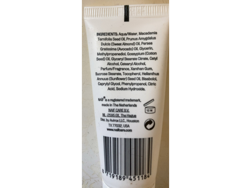 Naif Baby Care Softening Body Lotion, Cotton Seed Oil, 0.5 fl oz/15 mL