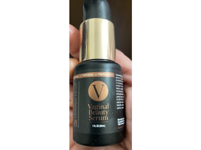 Quicksilver Vaginal Beauty Serum, Golden Hour, 1 fl oz/30 mL