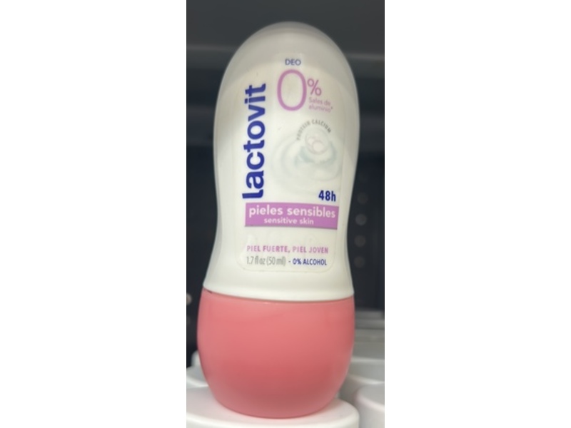 Lactovit Pieles Sensibles Deodorant, 1.7 fl oz/50 mL