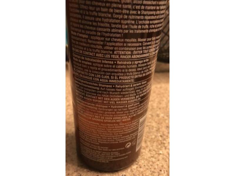 Hask Moisture Rich Shampoo, Orchid & White Truffle, 12 fl oz/355 mL