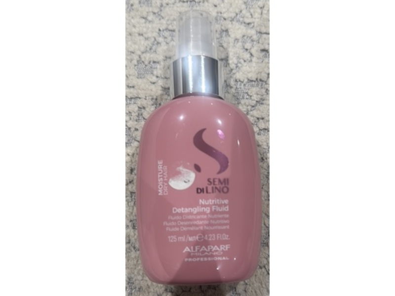 Alfaparf Milano Semi Di Lino Moisture Nutritive Detangling Fluid, 4.23 fl oz/125 mL