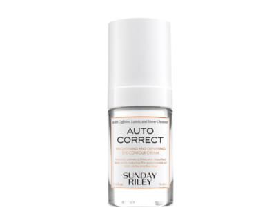 Sunday Riley Auto Correct Brightening & Depuffing Eye Contour Cream, 0.5 fl oz/15 mL