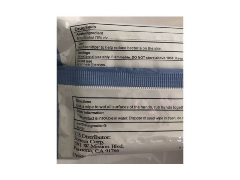 Viloe 75% Alcohol Hand Sanitizer Wipes, 10 Count