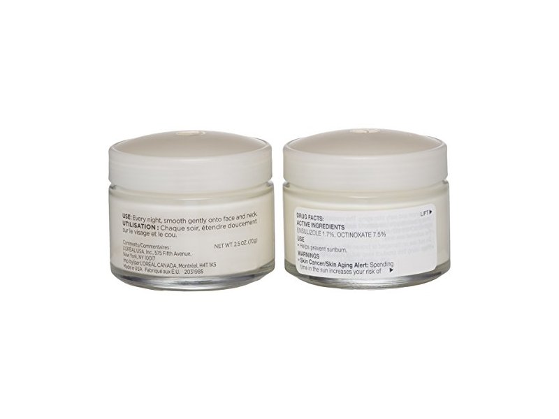 L'Oreal Paris Age Perfect Anti-Sagging Day Face Moisturizer + Night Cream Gift Set, SPF 15, 2.5 oz/70