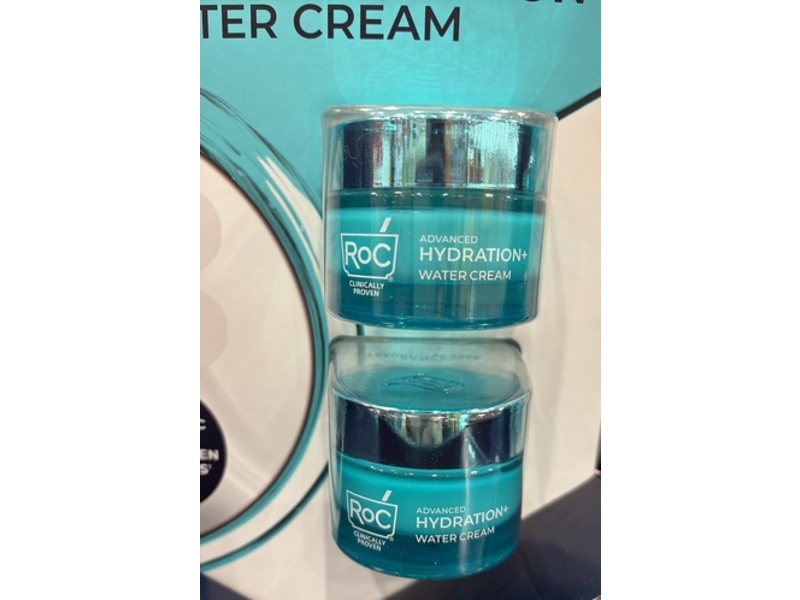 RoC Advanced Hydration+ Water Cream, 1.7 oz/48 g, Pack Of 2