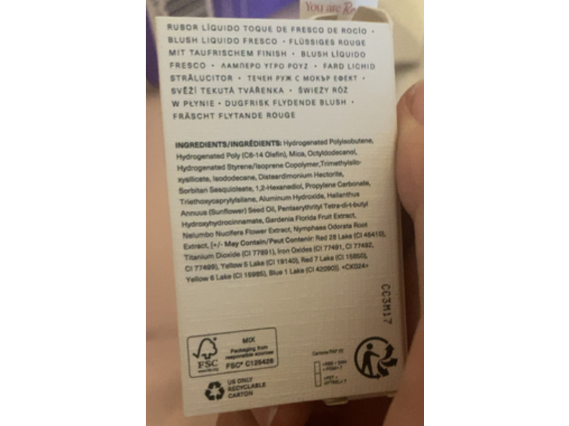 Rare Beauty Soft Pinch Liquid Blush, Hope, 0.048 fl oz/1.43 mL