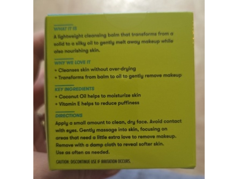 Freeman Makeup Remover + Cleansing Balm, 1.4 fl oz/41 mL