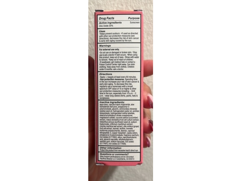 Pacifica Ultra Cc Cream Radiant Foundation, Warm/Light SPF 30, 1 fl oz/29 mL