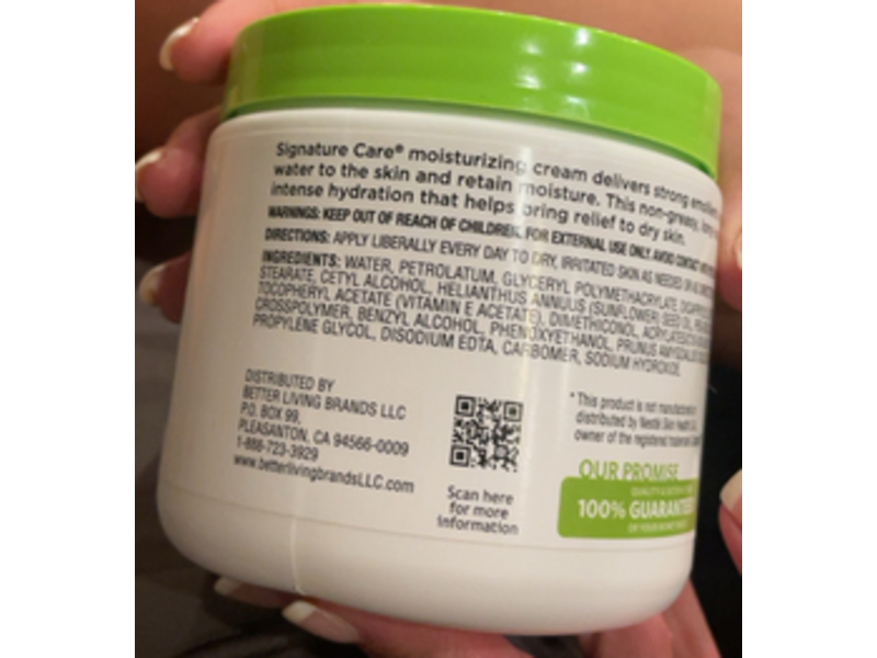 Signature Care Moisturizing Cream, 16 oz/453.3 g