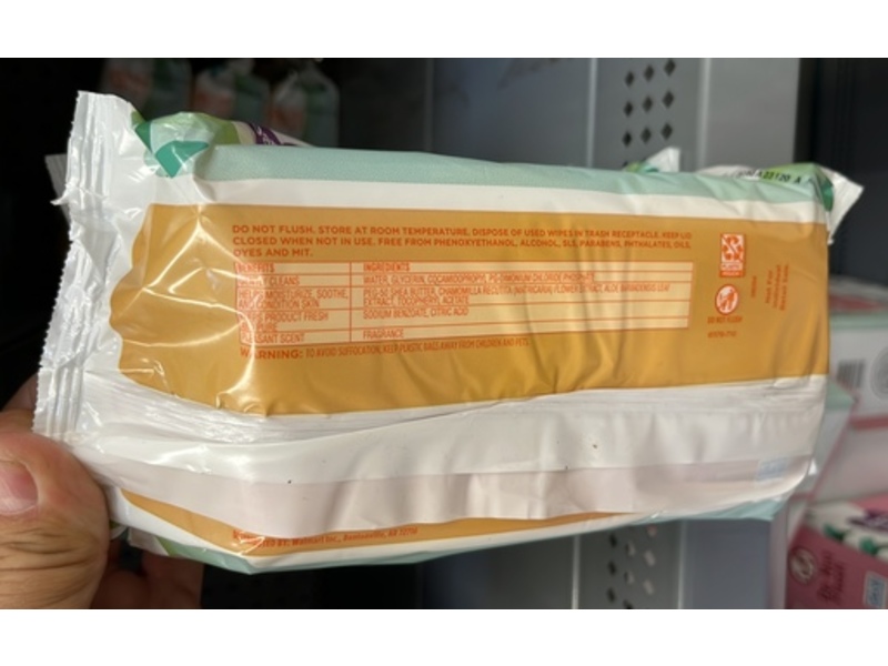 Parent's Choice Baby Wipes, Refreshing Cucumber, 100 Wipes, Pack Of 3