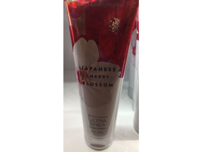 Bath & Body Works Ultra Shea Body Cream, Japanese Cherry Blossom, 8 oz/226g